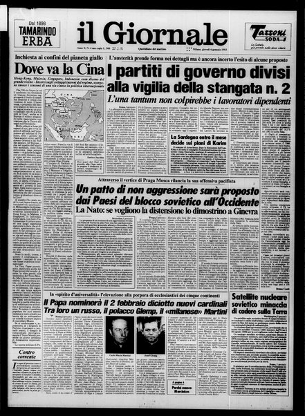 Il giornale : quotidiano del mattino